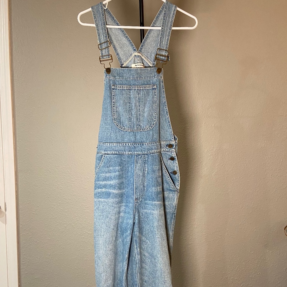 Reformation Relax Denim Overalls